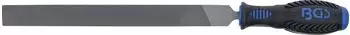 BGS Werkstattfeile flachstumpf Hieb 1 250mm 2-Komponenten-Griff (6565)