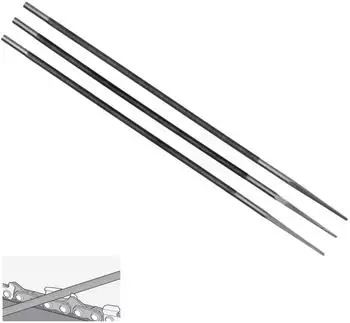 Yato Kettenfeilensatz rund 4,0mm, 3 Stück (YT-85025)