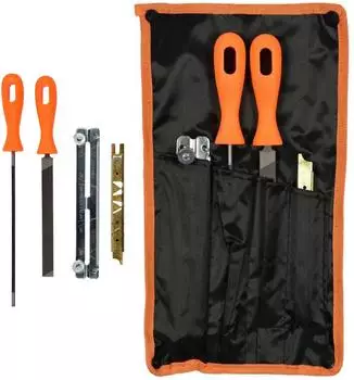 Yato Sch&auml;rfset 4,8mm f&uuml;r 0,325" S&auml;geketten, 4-teilig (YT-85042)