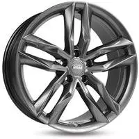 MAM RS3 matt palladium front polish 8.5x19 ET45 - LK5/108 ML72.6 Alufelge grau