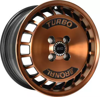 Ronal R10 Turbo (7x15) kupfer matt frontpoliert