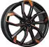 RC Design RC34 (8,5x20) schwarz orange matt-lackiert