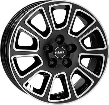 RIAL Transporter 2 (6x16) diamant schwarz frontpoliert