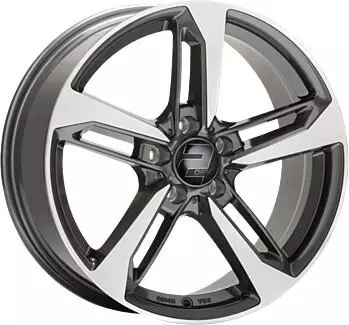 2DRV WH36 (8x18) gunmetal poliert