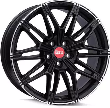 MAM B3N (8,5x19) schwarz matt hornpoliert