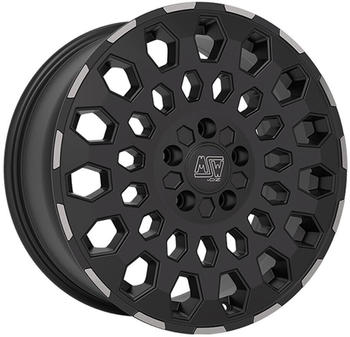 MSW Wheels 99 (8x18) schwarz matt konturpoliert