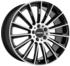 Carmani 17 Fritz (9x18) schwarz front poliert