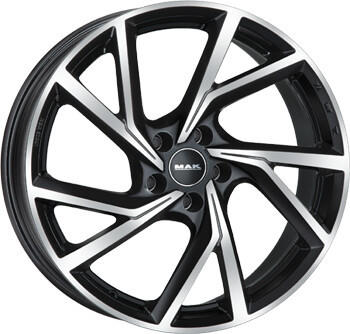 MAK Wheels Kassel (7,5x17) black mirror