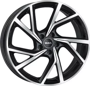 MAK Wheels Kassel (7x17) black mirror