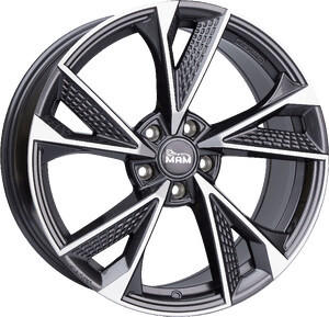 MAM RS6 (8x18) palladium frontpoliert