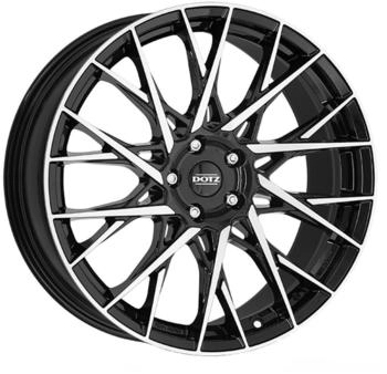 Dotz Fuji (8x18) schwarz poliert