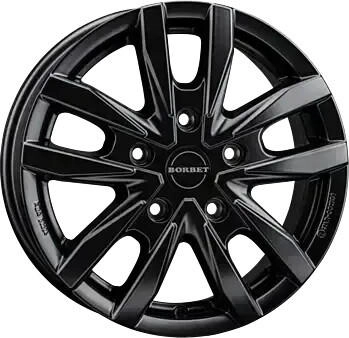 Borbet CW5 (6x16) schwarz matt