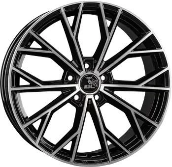 ULTRA WHEELS UA23 RS Evo (8x18) schwarz poliert