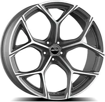 GMP Ultrivity (8.5x19) mattanthrazit front poliert