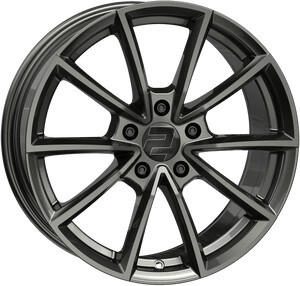 2DRV WH28 dark gunmetal lackiert (8x19) grau