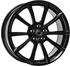 2DRV WH28 schwarz glänzend lackiert (9x20) schwarz