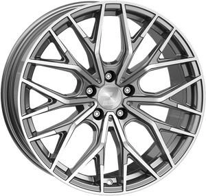 2DRV WH37 daytona grau hochglanzpoliert (8x18) grau