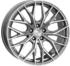 2DRV WH37 daytona grau hochglanzpoliert (8x18) grau