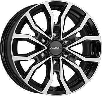 Dezent KC black/polished (7.5x18) schwarz