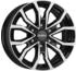 Dezent KC black/polished (7.5x18) schwarz