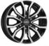 Dezent KC black/polished (7.5x18) schwarz