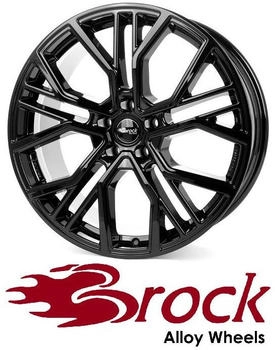 Brock B41 schwarz lackiert (8.5x19) schwarz