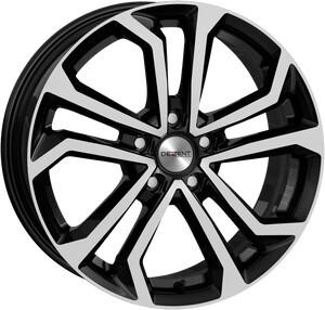 Dezent TA black polished (7.5x19) schwarz