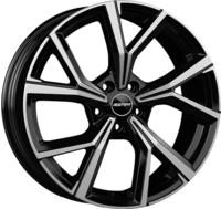 GMP Mentor black diamond 8x20 ET35 - LK5/114.3 ML73.1 Alufelge schwarz