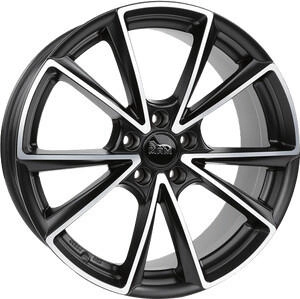 MAM A5 matt black front polish (8x19) schwarz