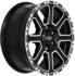Dotz Kalahari black polished (8x18) schwarz