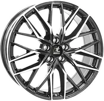 itWHEELS Xana gloss black polished (8x19) schwarz