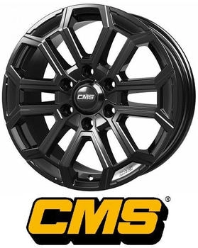 CMS C35 complete black gloss (7.5x17) schwarz