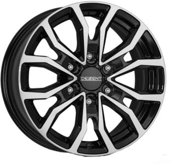 Dezent KC black/polished (8x17) schwarz