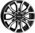 Dezent KC black/polished (8x17) schwarz
