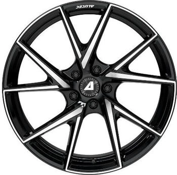 Alutec ADX.01 diamant-schwarz frontpoliert (8.5x18) schwarz
