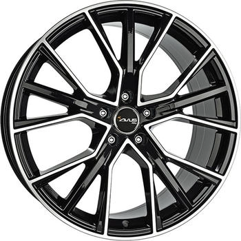 AVUS Racing AF18 black polished (10.5x22) schwarz