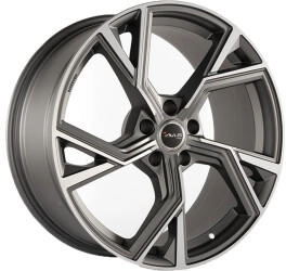 AVUS Racing AF20 matt anthracite polished (8x18) grau