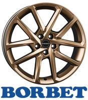 Borbet N bronze 8x19 ET45 - LK5/112 ML57.1 Alufelge bronze