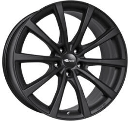Brock B32 schwarz-matt lackiert (7.5x18) schwarz