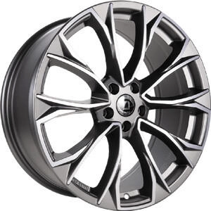 DIEWE Century platin machined (8.5x20) grau