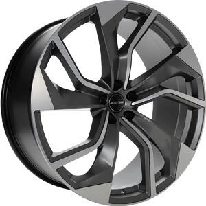 GMP Rebel anthracite matt diamond (10x21) grau