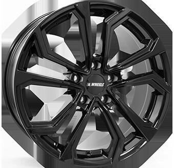 itWHEELS Ella gloss black (7.5x17) schwarz