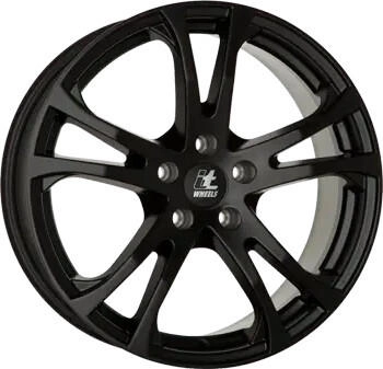 itWHEELS Michelle matt black (7.5x17) schwarz