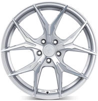 Keskin KT19N Angel silver front polish 8.5x19 ET30 - LK5/112 ML72.6 Alufelge silber