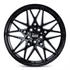 MAM B2N black painted (8.5x19) schwarz