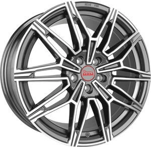 MAM B3 palladium front polish (8.5x19) grau