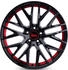 MAM RS4 black painted red inside (8x18) schwarz