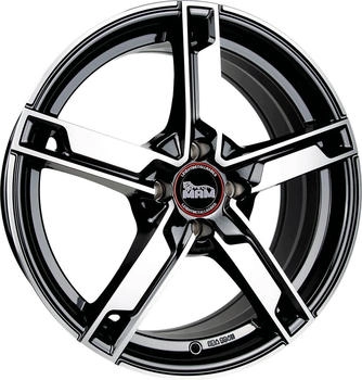 MAM W4 black front polish (7x17) schwarz