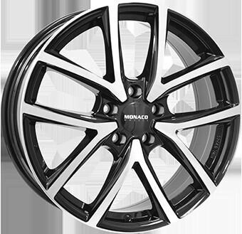 Monaco CL2 schwarz glanz poliert (6.5x16) schwarz