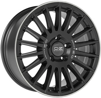 OZ Rally Desert matt black diamond lip (8x18) schwarz